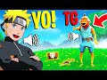 J'imite NARUTO, il RAGE et M'INSULTE ! (Prank Fortnite)