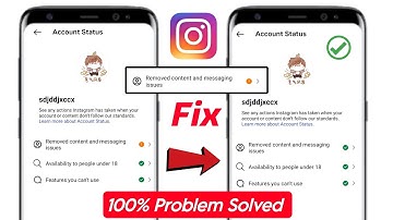 fix removed content and messaging issues on instagram | removed content and messaging issues solved