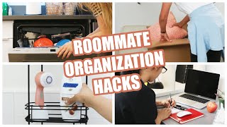 Organization Hacks for Roommates