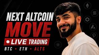 🔴 Live Trading Crypto | Bitcoin Live Trading, Altcoin Trading | Real-Time Market Analysis.