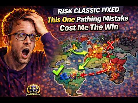 Risk Classic Fixed - This One Pathing Mistake Cost Me The Win