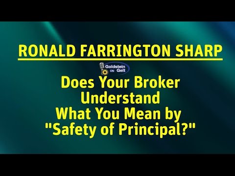 ronald farrington sharp does your broker understand what you mean