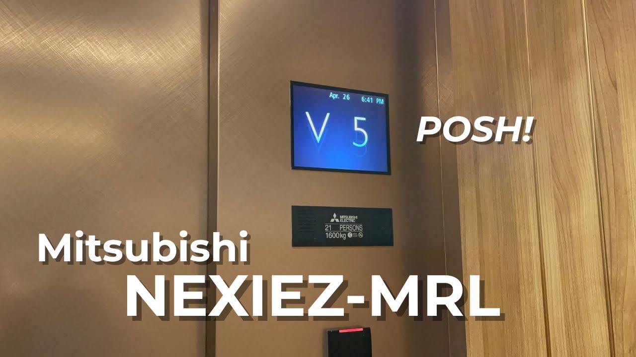POSH! Mitsubishi NEXIEZ-MRL Elevator at Lanson Place Mall of Asia, Pasay, Philippines