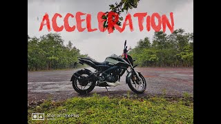 Bajaj Pulsar NS200 // 0-100 // Fly BY