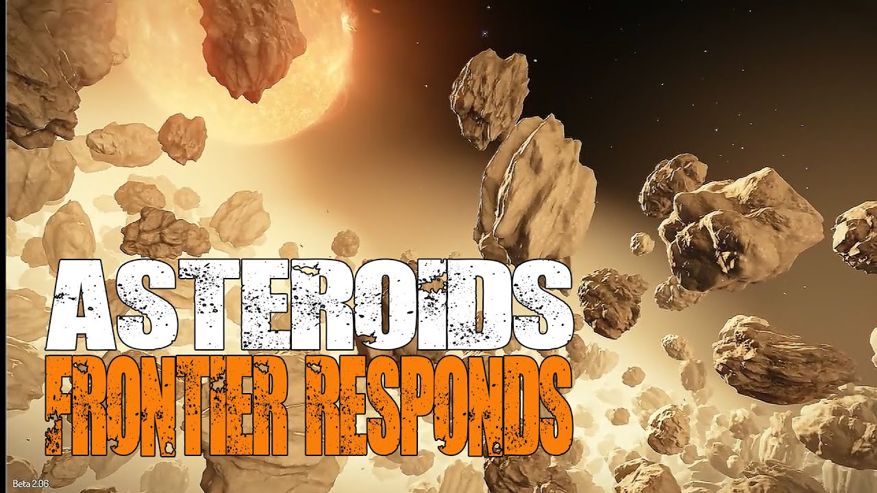 Elite Dangerous Frontier's Response to Asteroids and Ring System
