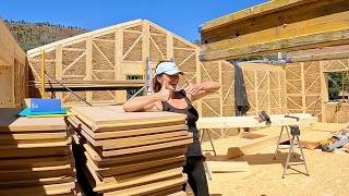 Slow Progress Here… INSANE House Progress Down the Hill - OFF GRID