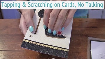 ASMR * Elaborate Cards! * Tapping & Scratching * Fast Tapping * No Talking * ASMRVilla