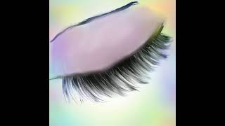Lashes on procreate screenshot 2