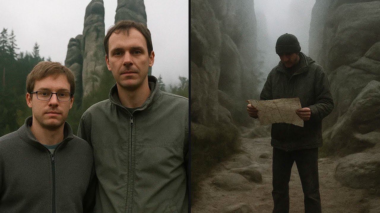 Bratři zmizeli v Adršpašských skalách — po 6 letech nalezeni 5KM od sebe, každý s POLOVINOU MAPY...