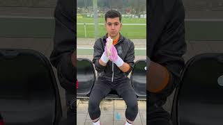 This Grip is INSANE🧲📈  #gripmode #goalkeeper #football