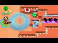 OP 2nd GADGETS vs NOOB TEAM! Brawl Stars Funny Moments & Fails & Glitches ep.355