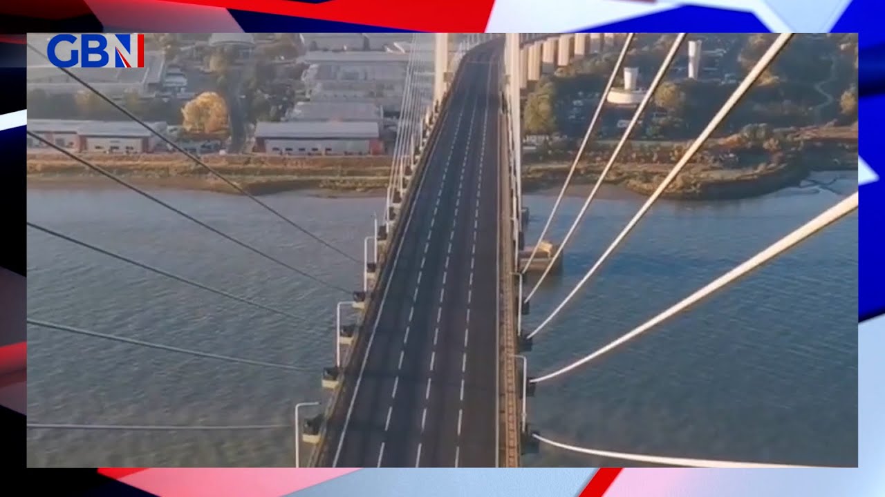 Dartford Crossing remains blocked for the second day after protesters scale the QEII bridge