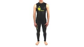 Aqua Sphere Mens Pursuit Sleeveless Triathlon Wetsuit Swimoutlet