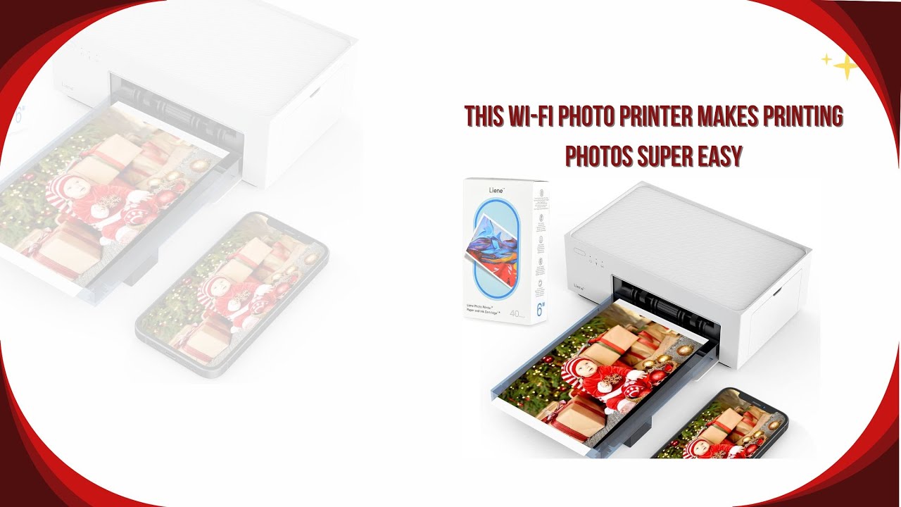 Liene 4x6 Wireless Photo Printer Review | Top Photo Printer for iPhone, Android & Computers