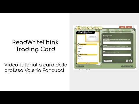 ReadWriteThink Trading Card