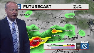 FORECAST: One more hot, humid day