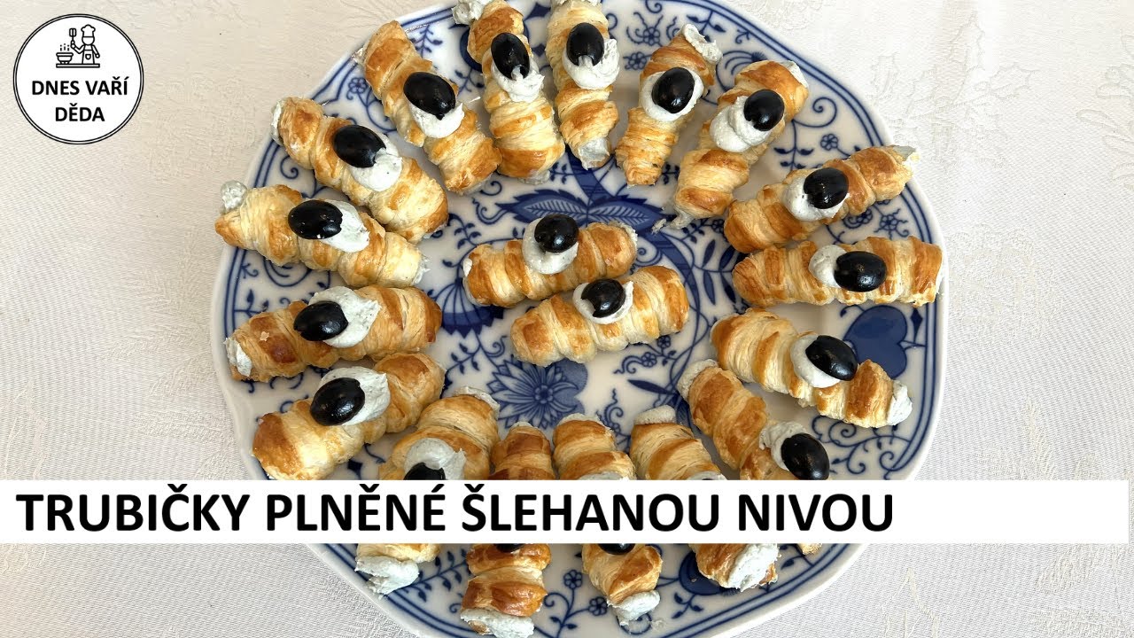 Trubičky plněné šlehanou nivou  | Josef Holub