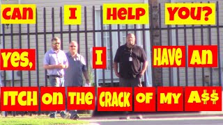 🔵Can I help you?🔵Yes I have an itch on the crack of my A$$🔵1st & 2nd amendment audit fail🔵