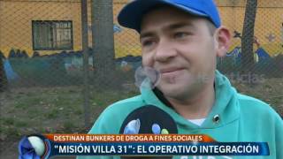 Operativo de integración en la Villa 31 – Telefe Noticias