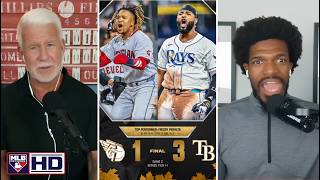 MLB Network | Steve Phillips & Russell Dorsey React as Freddy Peralta and Rays Tie ALCS 1–1