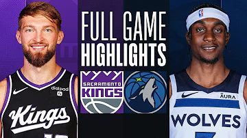 KINGS at TIMBERWOLVES | FULL GAME HIGHLIGHTS | March 1, 2024