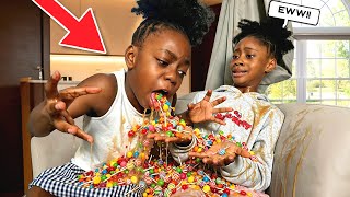 My Sister Can’t Stop THROWING UP CANDY 🤮🍭