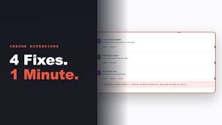 Chrome Extension Stopped Working Here's the Fix