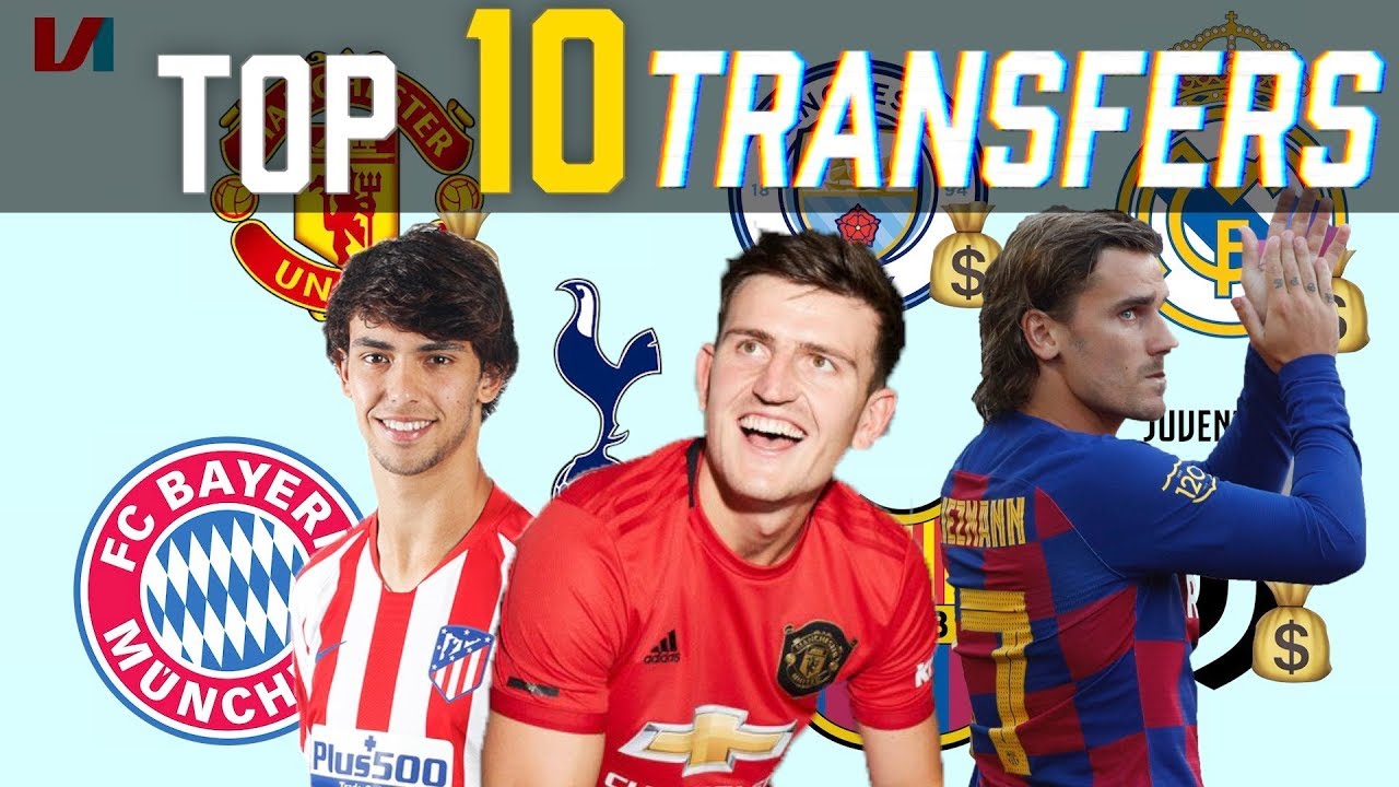 TRANSFERGEKTE: De Top 10 Grootste Deals Van Deze Zomer TRANSFERGEKTE: De Top 10 Grootste Deals Van Deze Zomer