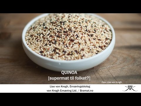 Video: 15 Fantastiske Fordeler Med Quinoa For Hud, Hår Og Helse