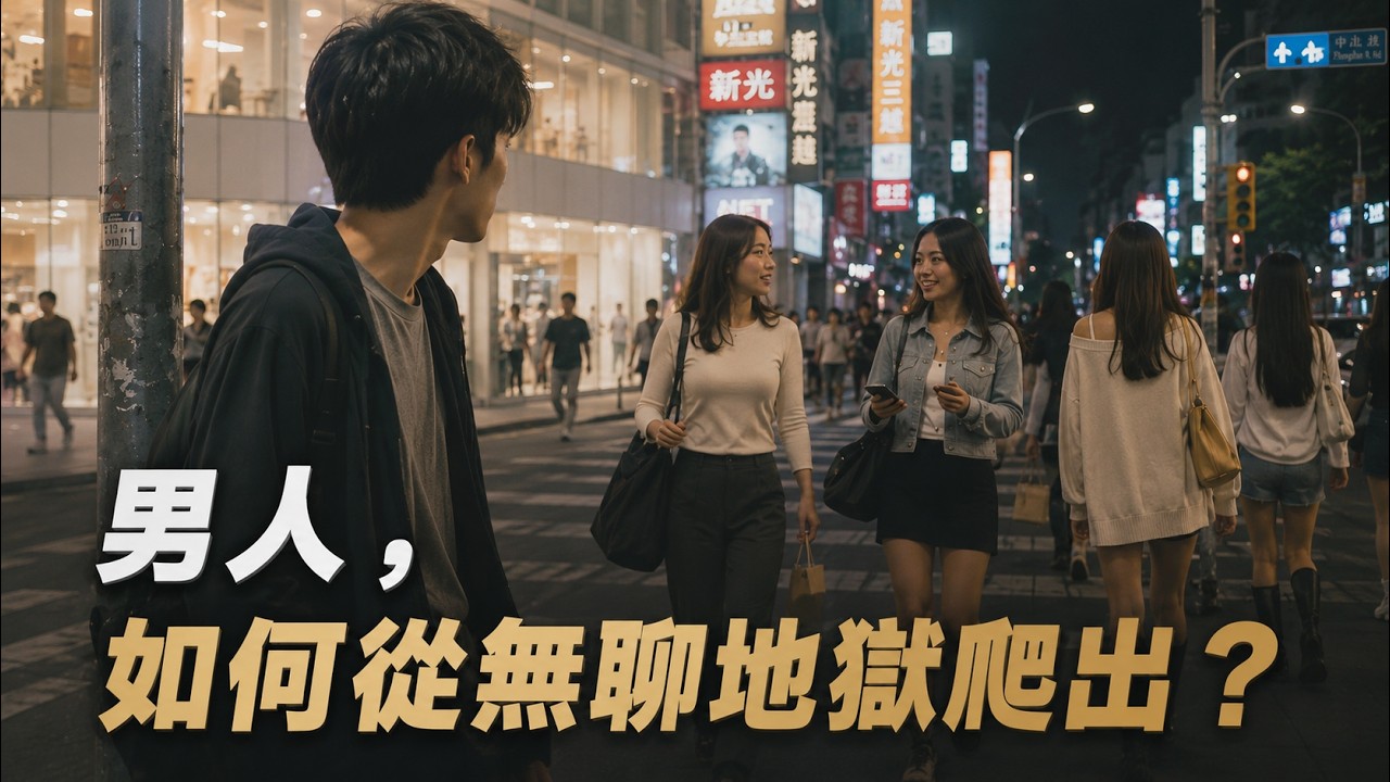 男人，如何從無聊的地獄爬出來？😡｜本期內容：40%故事、30%乾貨、20%推銷、10%發瘋 縮圖