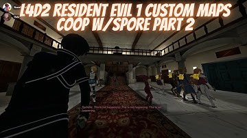 Left 4 Dead 2 Custom Maps Resident Evil 1 Coop W/Spore Part 2