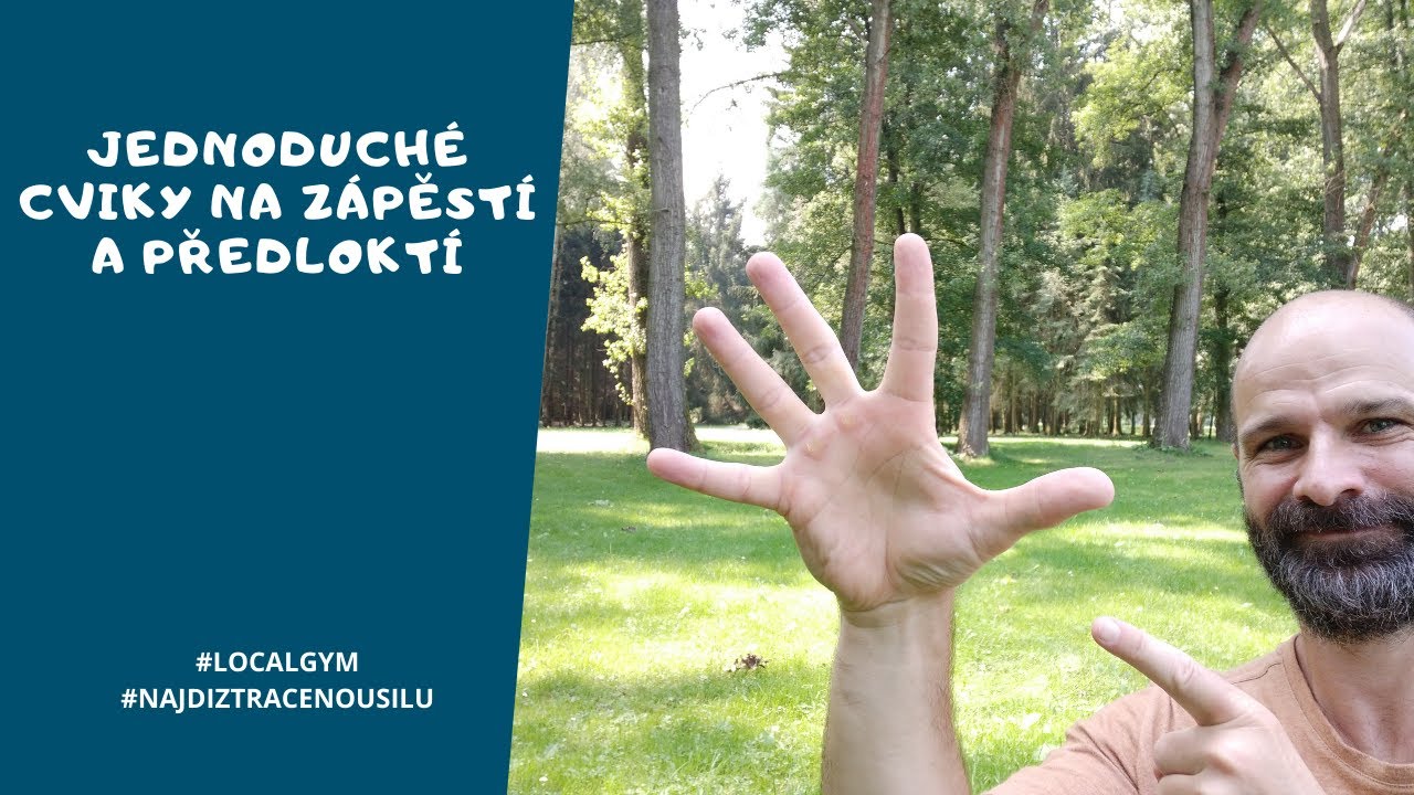 Petr Červený - CVIKY NA ZÁPĚSTÍ A PŘEDLOKTÍ