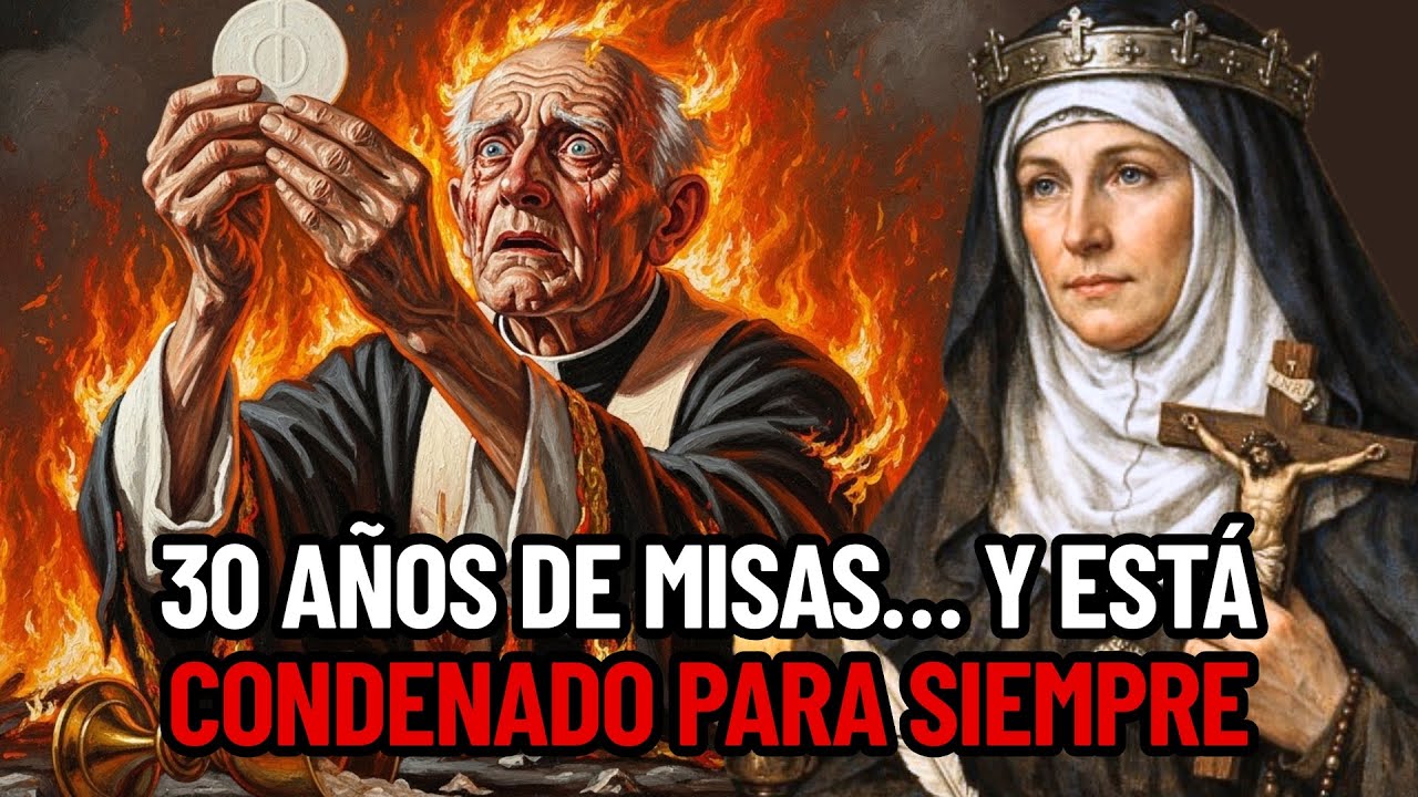 Santa Brígida lo vio en el INFIERNO: era un SACERDOTE Querido por TODOS