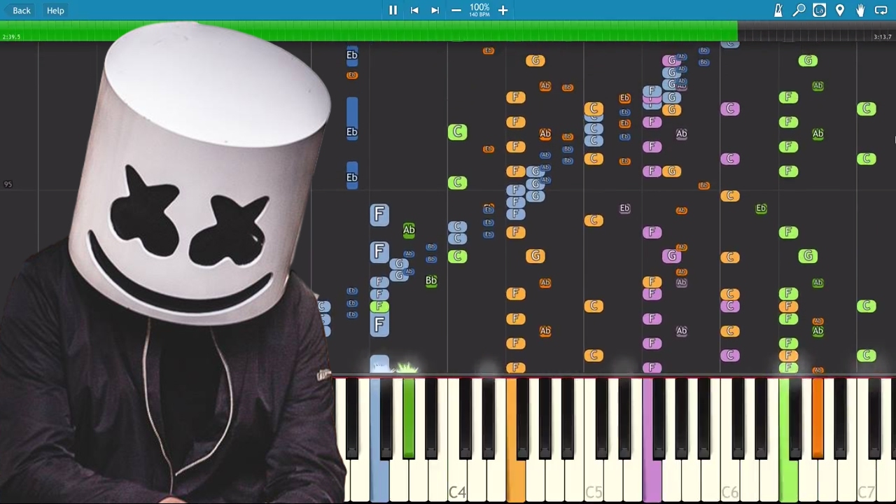 IMPOSSIBLE REMIX - Keep It Mello - Marshmello - Piano Cover