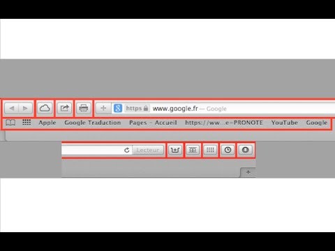 Vidéo: Comment supprimer une barre d'outils de Safari ?