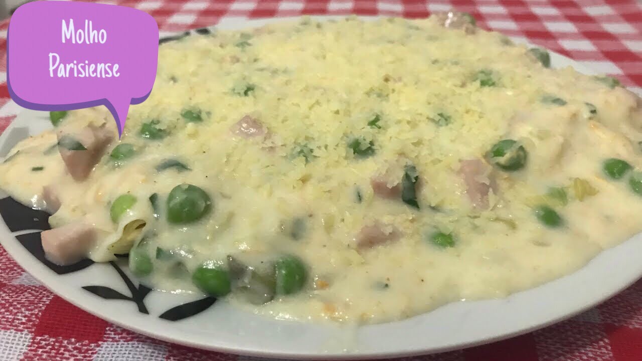 MOLHO PARISIENSE Original Com CANELONE DE FRANGO | Massa Chef