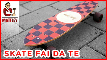 Come costruirsi uno skate?