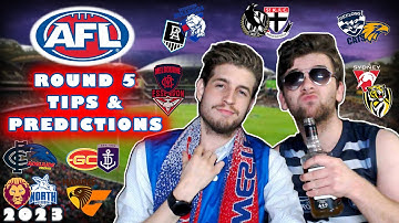 AFL Round 5 Tips & Predictions | 2023 Season