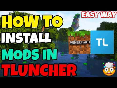 How To Add Mods In Minecraft ||Java Edition|T Launcher|Easy Way||🤯