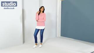 Studio - 2 In 1 Pointelle Jumper