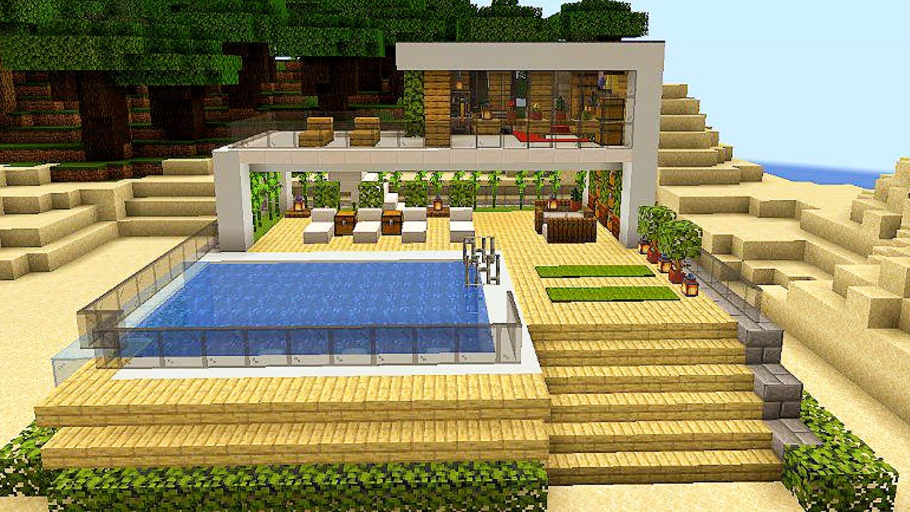 Algumas das melhores mansões e casas de praia do mundo de Minecraft - Blog  de esportes e jogos de computador