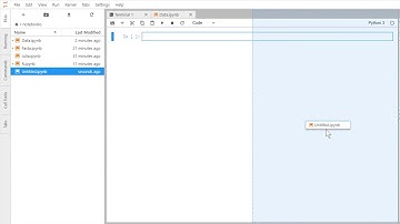 JupyterLab Dragging Cells Between Notebooks