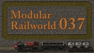 Factorio Modular Railworld #37 - Trains with Processing Power