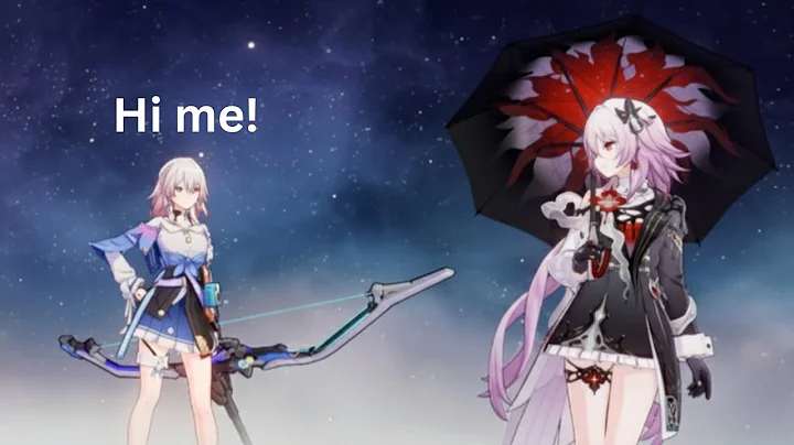 March 7th's Reaction when you pair her with Evernight 😭