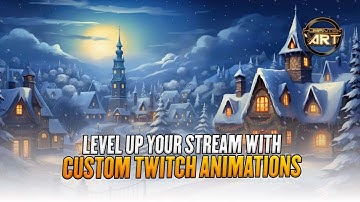 3D Animated Twitch Intro, BRB & Outro Ideas | Custom Twitch 3D Animation Inspiration | Humantek Art