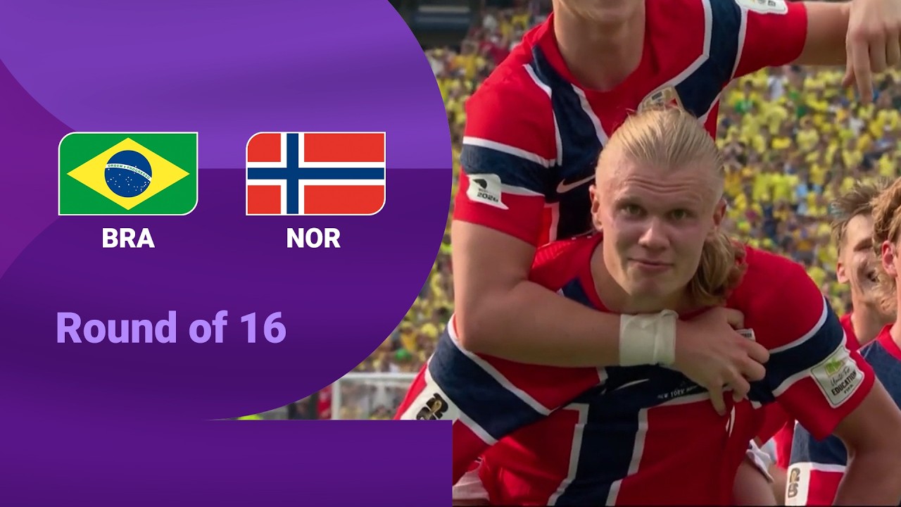 Brazil 1-2 Norway | Round of 16 | FIFA World Cup 2026™ Highlights
