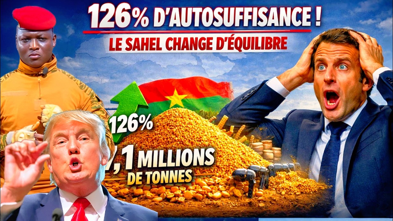 Ibrahim Traoré : L'Explosion de la Production Céréalière au Burkina Faso - +37% en 1 An