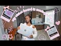 Living alone diaries🎀: My first ever laptop✨️|*unboxing and setting up*