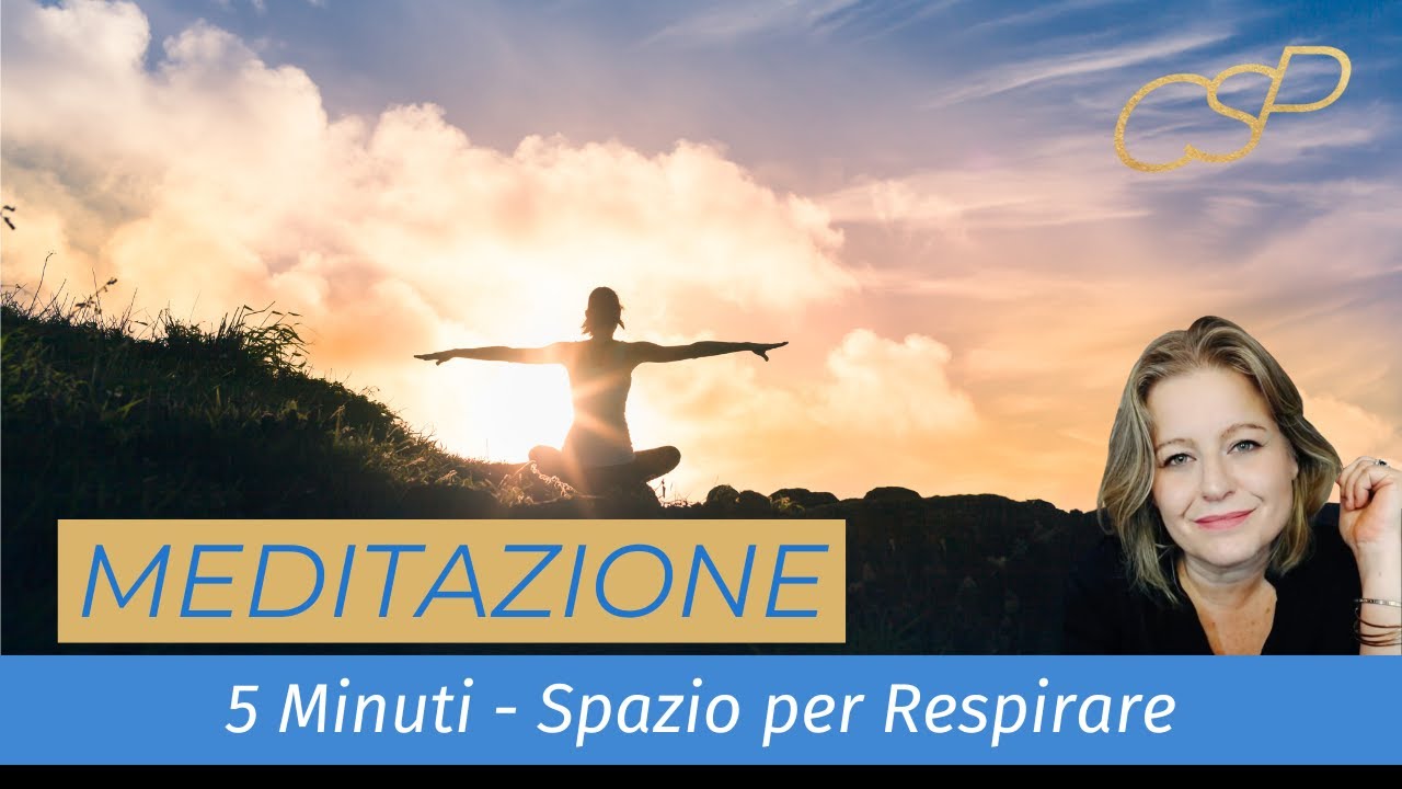 Meditazione 5 minuti di Spazio per Respirare #meditazione #respiro ...