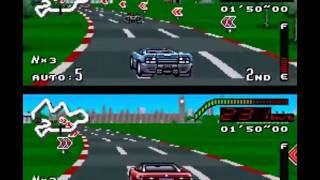 TOP GEAR (snes) - UK complete race\/carrera completa (1\/4)